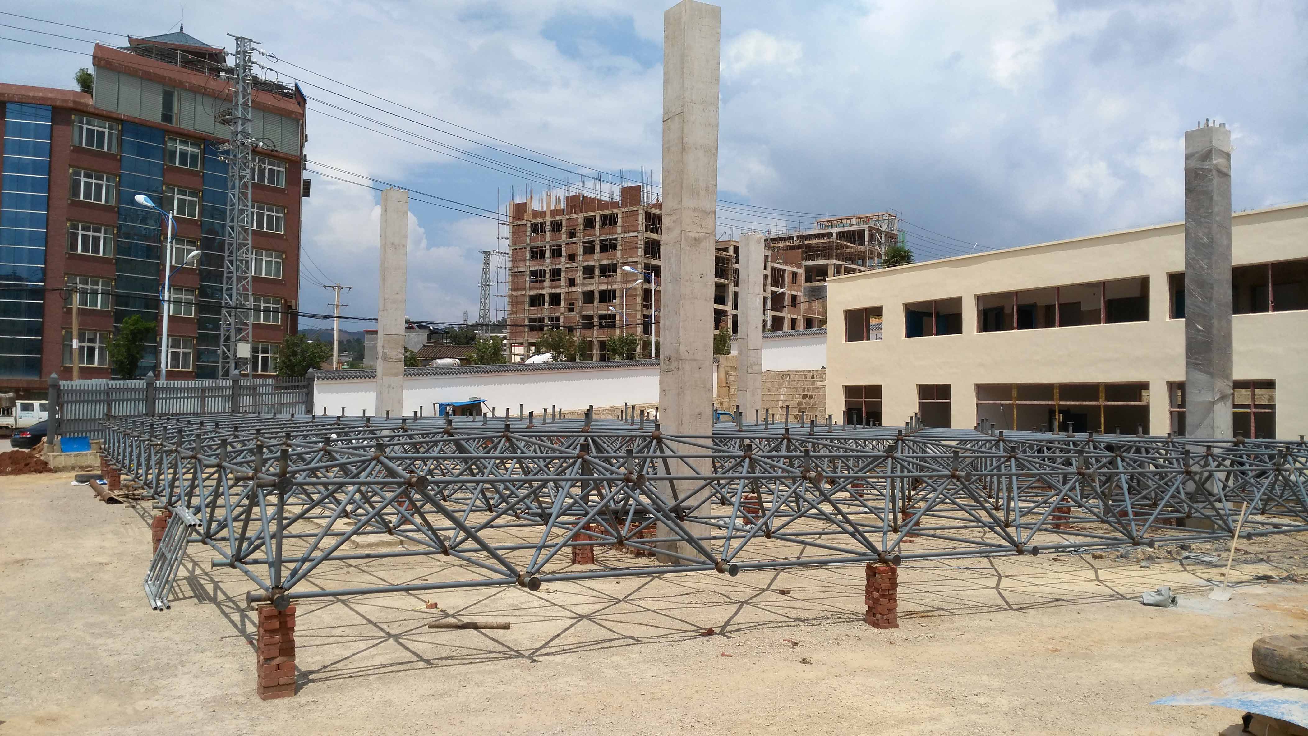 青浦小型加油站网架